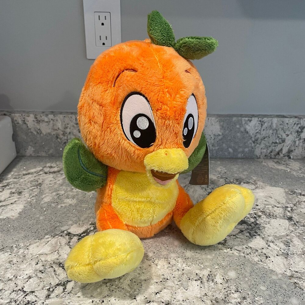New Disney Orange Bird Plush Stuffed Animal Toy 12"